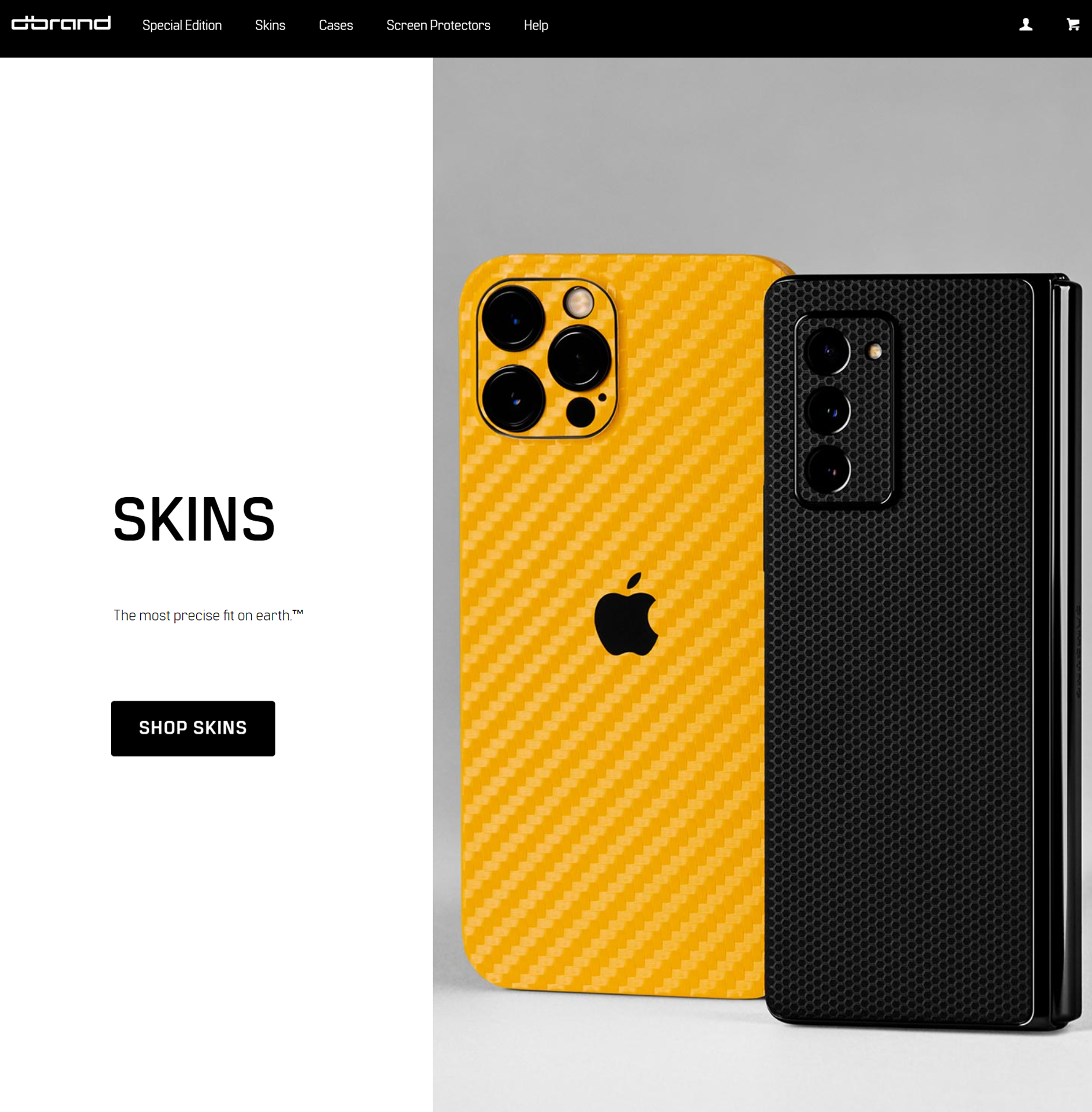 dbrand.com - All the skins for mobile and mobile devices you need.